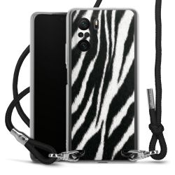 Carry Case Transparent Fabric black/silver