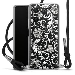 Carry Case Transparent Fabric black/silver