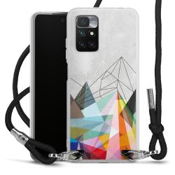 Carry Case Transparent Fabric black/silver