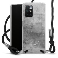 Carry Case Transparent Fabric black/silver