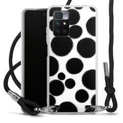 Carry Case Transparent Fabric black/silver