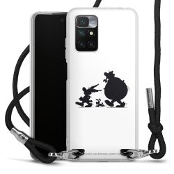 Carry Case Stoff schwarz/silber