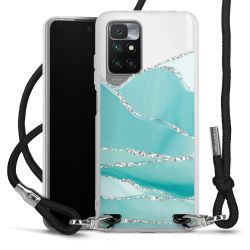 Carry Case Transparent Fabric black/silver