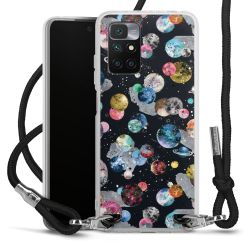 Carry Case Transparent Fabric black/silver