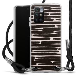 Carry Case Transparent Fabric black/silver