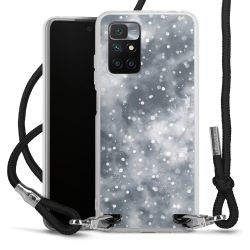 Carry Case Transparent Fabric black/silver