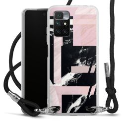 Carry Case Transparent Fabric black/silver