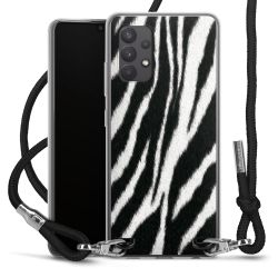 Carry Case Transparent Fabric black/silver