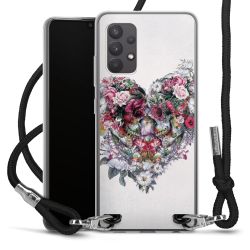 Carry Case Transparent Fabric black/silver