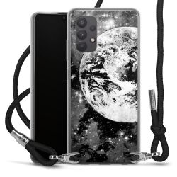 Carry Case Transparent Fabric black/silver