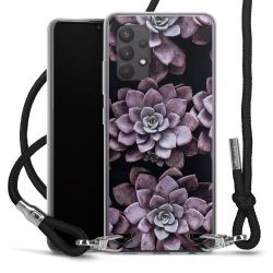 Carry Case Transparent Fabric black/silver