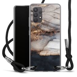 Carry Case Transparent Fabric black/silver