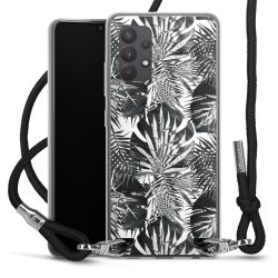 Carry Case Transparent Fabric black/silver