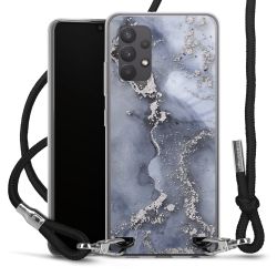 Carry Case Transparent Fabric black/silver