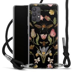 Carry Case Transparent Fabric black/silver