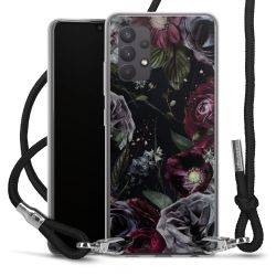 Carry Case Transparent Fabric black/silver