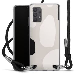 Carry Case Transparent Fabric black/silver