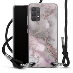 Carry Case Transparent Fabric black/silver