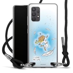 Carry Case Stoff schwarz/silber