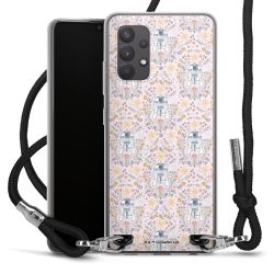 Carry Case Stoff schwarz/silber