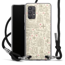 Carry Case Stoff schwarz/silber