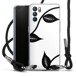 Carry Case Transparent Fabric black/silver