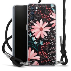 Carry Case Transparent Fabric black/silver