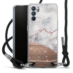 Carry Case Transparent Fabric black/silver