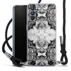 Carry Case Transparent Fabric black/silver