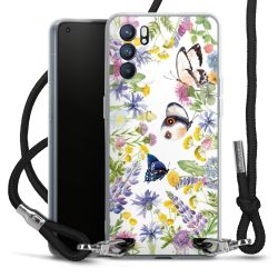 Carry Case Transparent Fabric black/silver