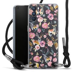 Carry Case Transparent Fabric black/silver