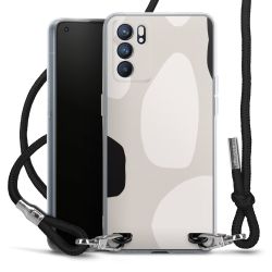 Carry Case Transparent Fabric black/silver