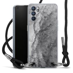 Carry Case Transparent Fabric black/silver