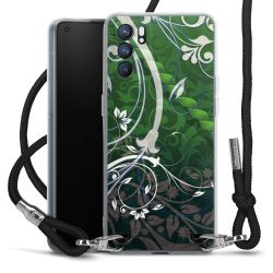 Carry Case Transparent Fabric black/silver