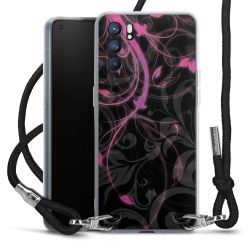 Carry Case Transparent Fabric black/silver