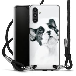 Carry Case Transparent Fabric black/silver