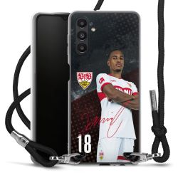 Carry Case Stoff schwarz/silber