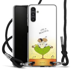 Carry Case Stoff schwarz/silber