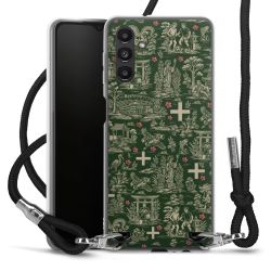 Carry Case Stoff schwarz/silber