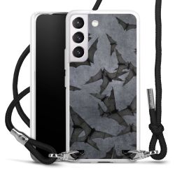 Carry Case Transparent Fabric black/silver