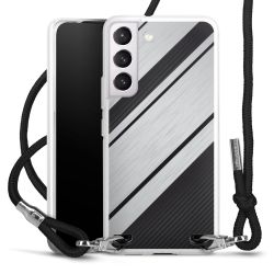 Carry Case Transparent Fabric black/silver