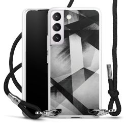 Carry Case Transparent Fabric black/silver