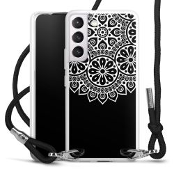 Carry Case Transparent Fabric black/silver