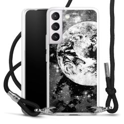 Carry Case Transparent Fabric black/silver