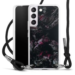 Carry Case Transparent Fabric black/silver