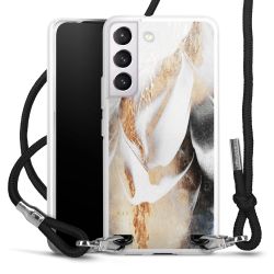 Carry Case Transparent Fabric black/silver