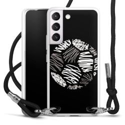 Carry Case Transparent Fabric black/silver