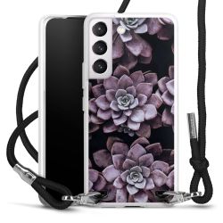 Carry Case Transparent Fabric black/silver