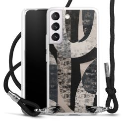 Carry Case Transparent Fabric black/silver