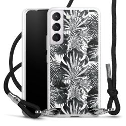 Carry Case Transparent Fabric black/silver